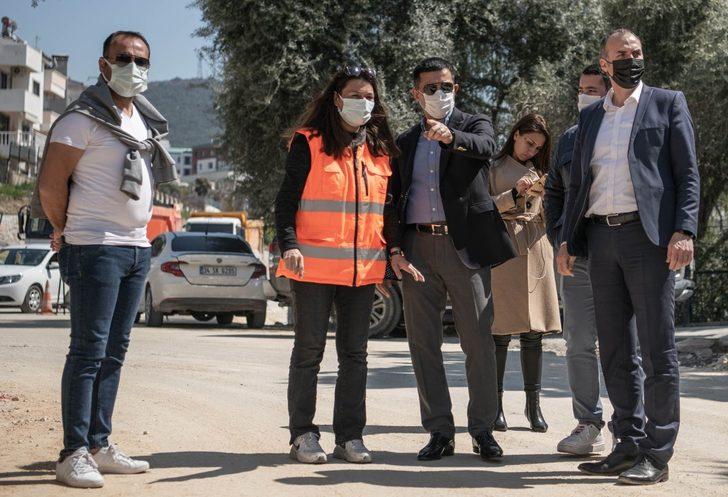 Enver Reis Caddesi’nde alt ve üst yap çalışmalarında sona gelindi G1