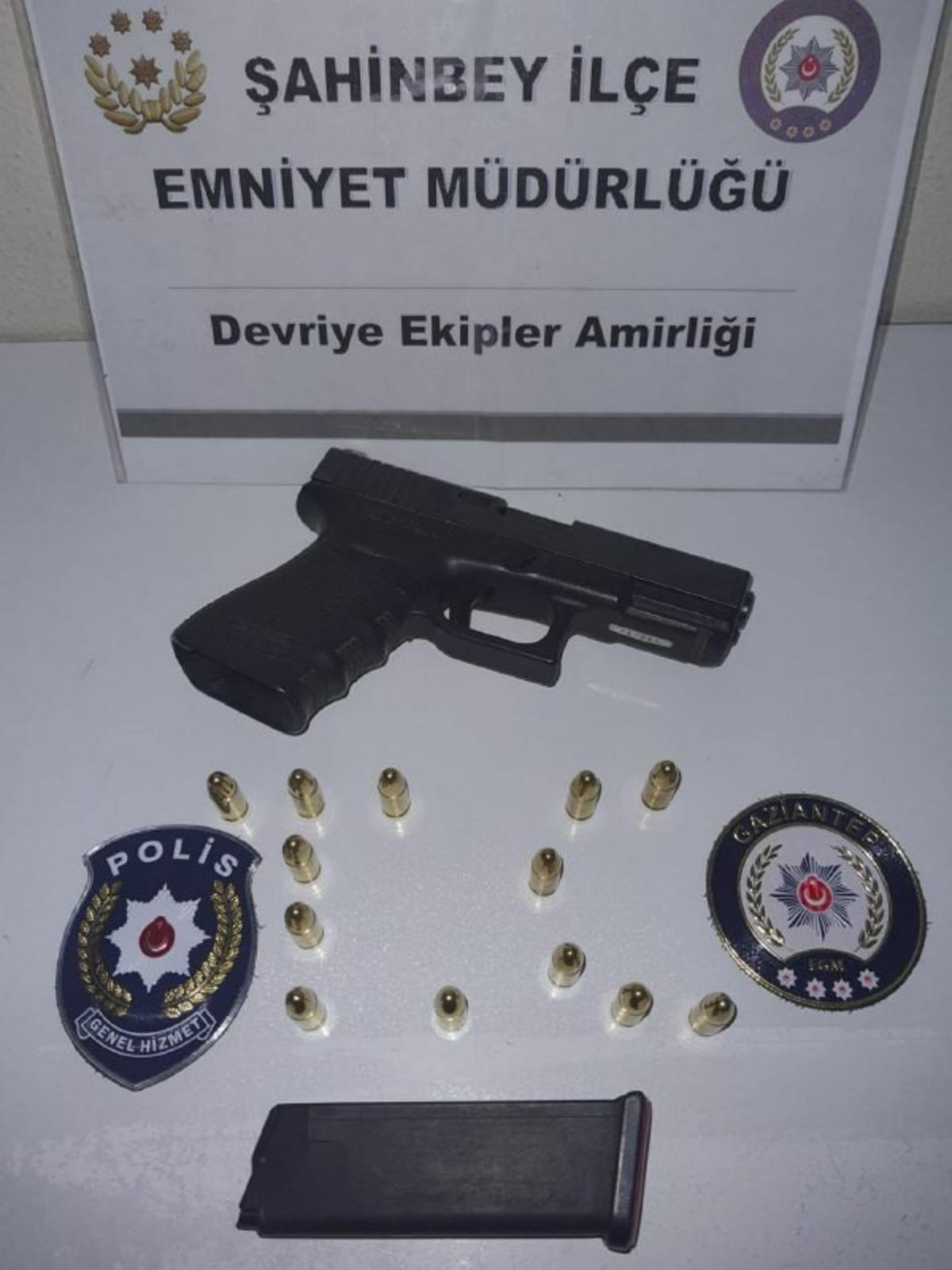 Gaziantep&rsquo;te huzur ve g&uuml;ven operasyonunda 15 tutuklama