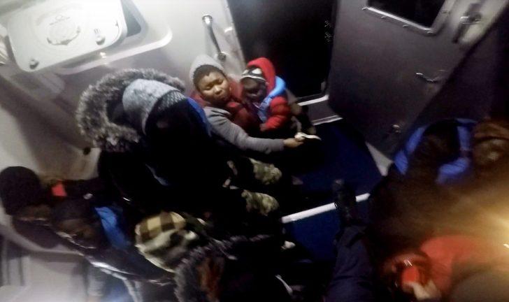 35 düzensiz göçmen kurtarıldı G3