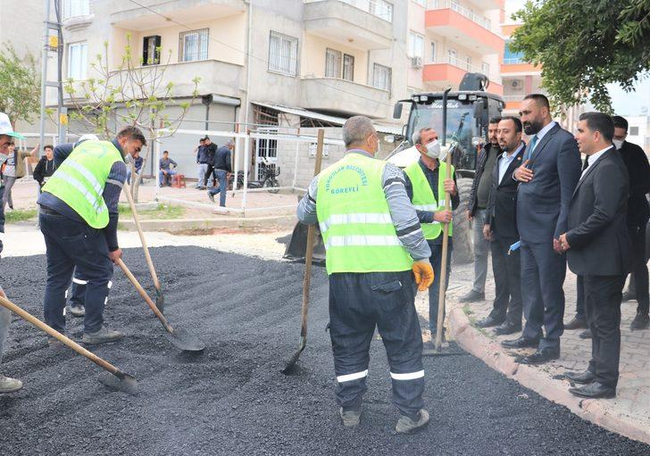 Başkan Yılmaz, asfalt çalışmalarını inceledi G2