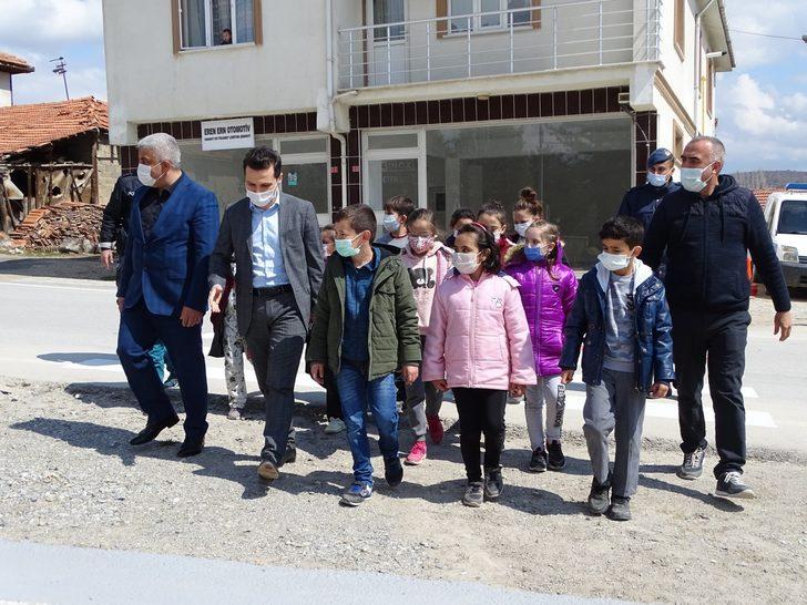 Hisarcık’ta minik öğrencilere kırmızı düdük G4