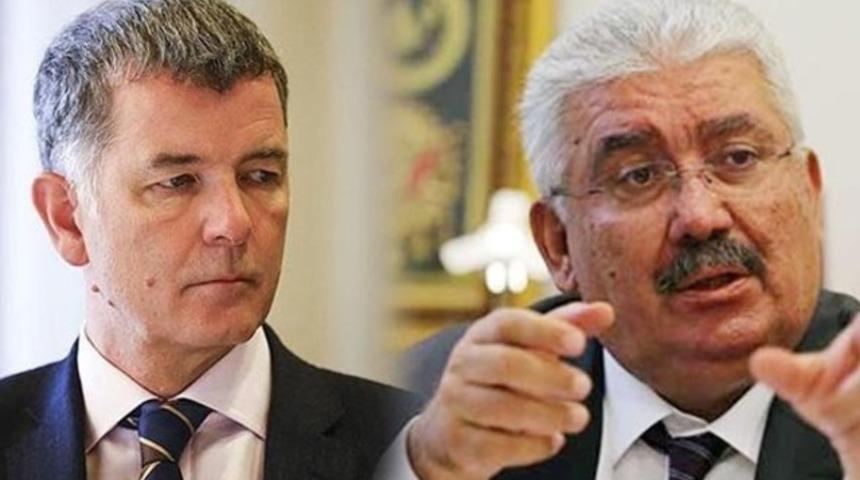 MHP ile İngiliz B&uuml;y&uuml;kel&ccedil;i arasında atışma! 'Shut up niyetinde değilim'