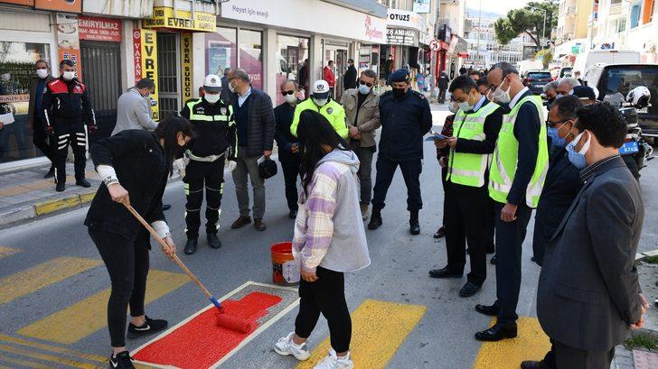 Söke’de ’Yaya Önceliği Kırmızı Çizgimizdir" etkinliği G1