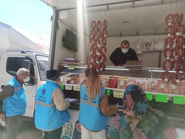 Afyonkarahisar’da pazarda korona virüs denetimi yapıldı G4