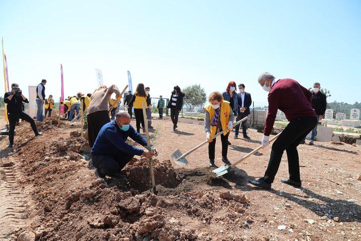 Mezitli’de 62’nci jakaranda koruluğu merhum Dr. Yılmaz adına oluşturuldu G1