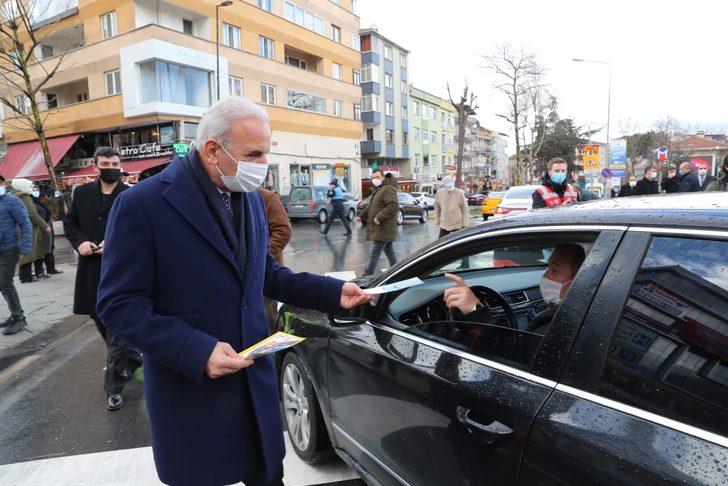 Ümraniye’de yaya geçitlerine ‘kırmızı çizgi’ uygulaması G2