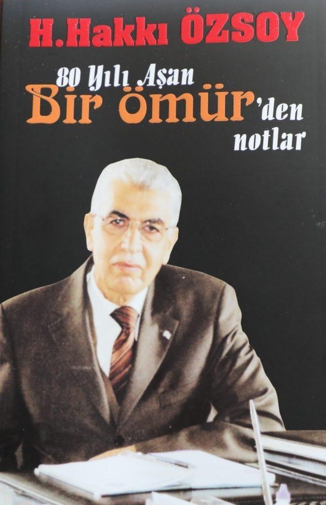 Gazeteci Özsoy 80 yıllık hayatını bu kitapta anlattı