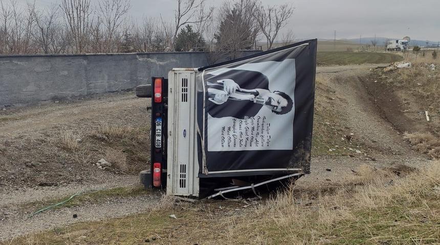 Başkent&rsquo;te trafik kazası: 2 yaralı