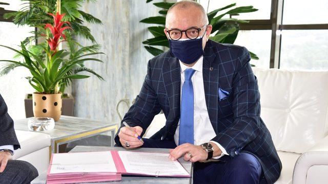 Başkan Ergün, maaş ve promosyonlar için protokol imzaladı