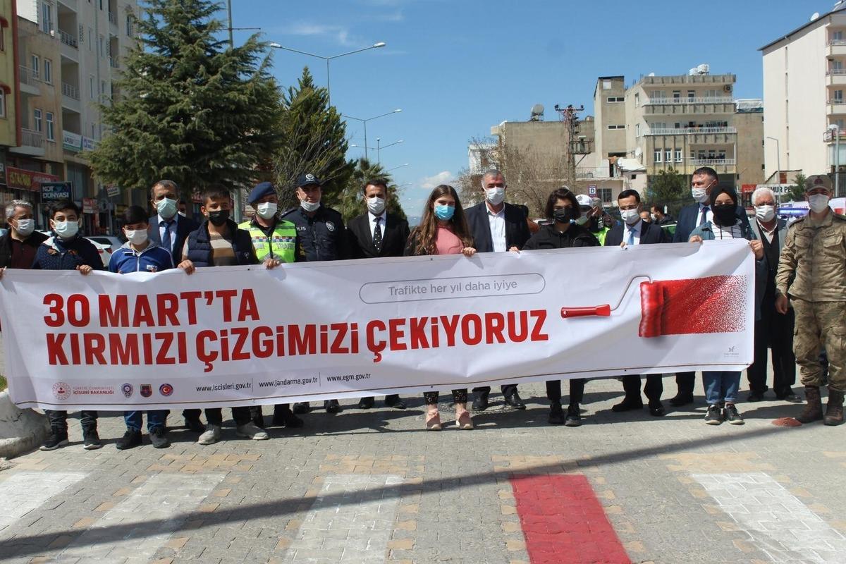 Kahta&rsquo;da kırmızı &ccedil;izgi uygulaması başladı