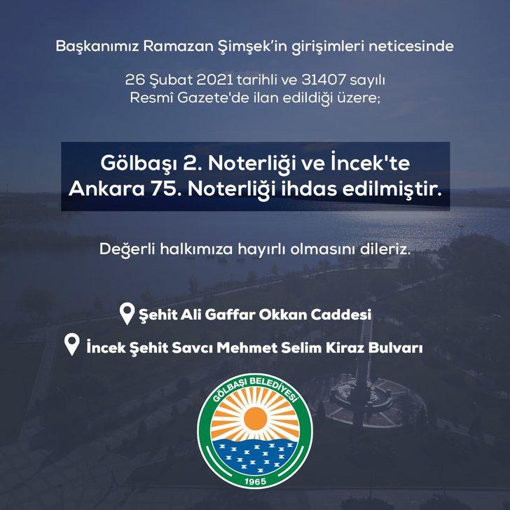 Başkent’te kaliteli hizmet için iki noter daha hizmete giriyor G3
