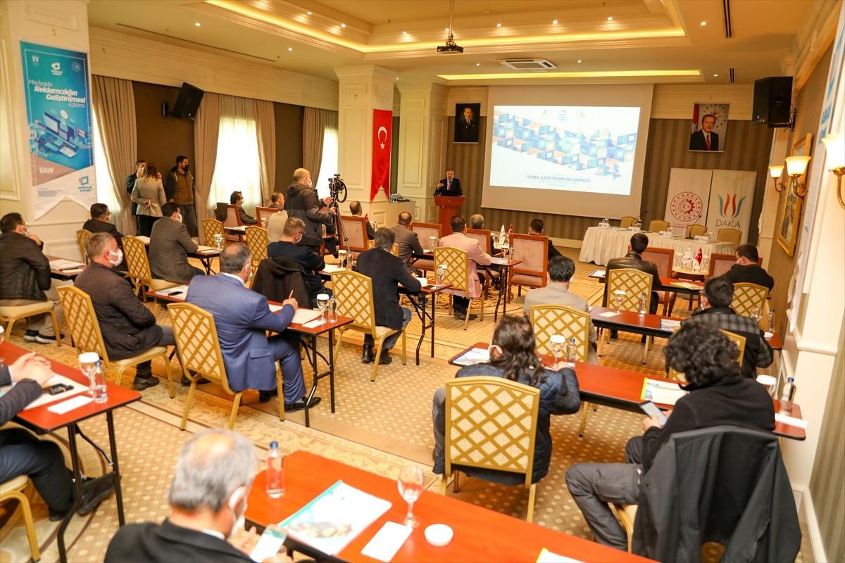 Doğu Anadolu'daki yerel gazete temsilcileri Van'da buluştu