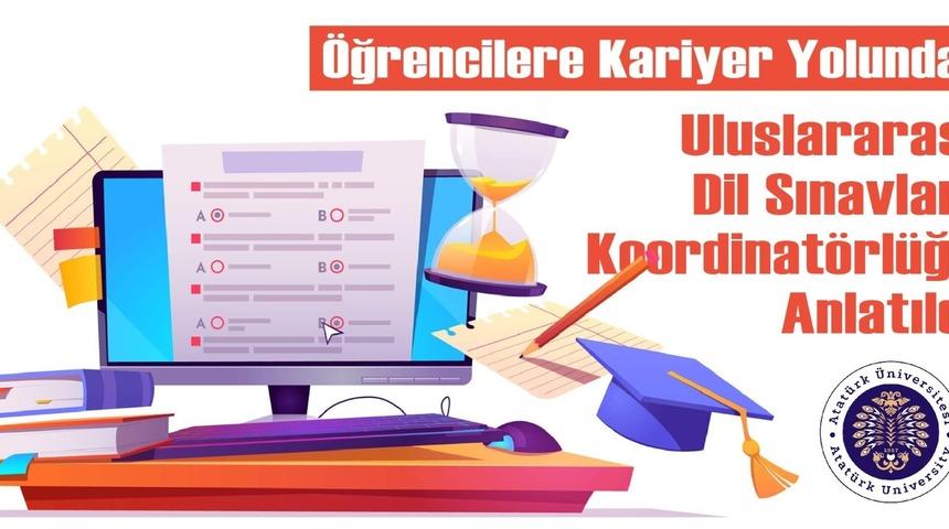 &Ouml;ğrencilere Kariyer Yolunda Uluslararası Dil sınavları koordinat&ouml;rl&uuml;ğ&uuml; anlatıldı
