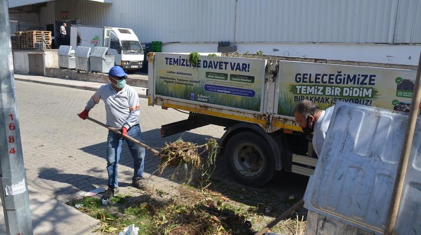 Didim&rsquo;de temizlik &ccedil;alışması pilot mahallelerde başladı