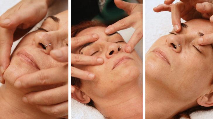 Kırışıklıkları azaltan yüz masajının püf noktaları