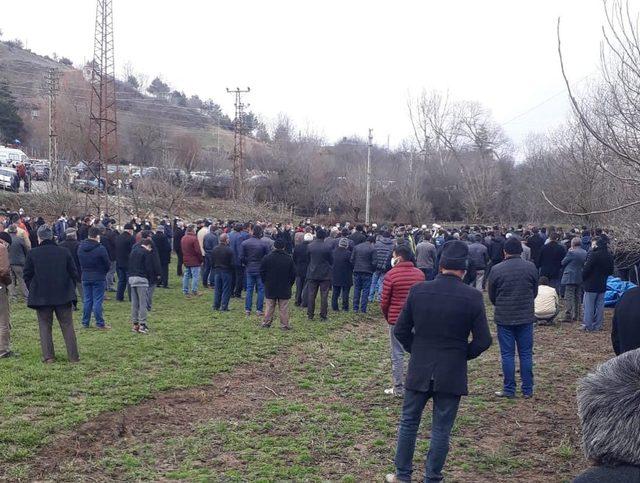 Saldırıda hayatını kaybeden adam toprağa verildi