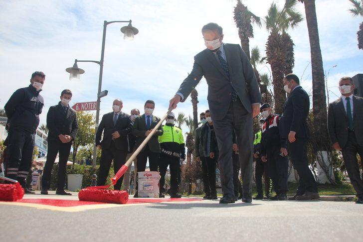 Bodrum’da kırmızı şerit uygulamasına geçti G1