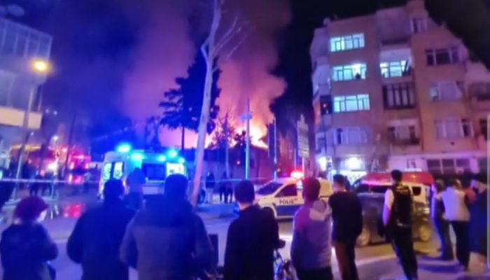 Kahramanmaraş'ta askeri kışlada büyük yangın! Ekipler alarma geçti
