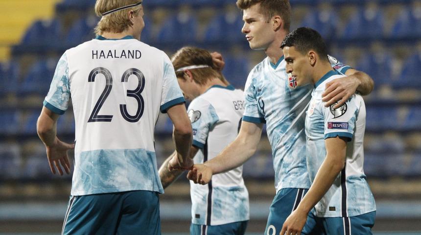 Norveç, Karadağ'da Sörloth'la güldü!