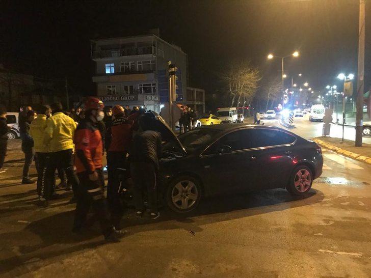 D100’de pikap ile otomobil çarpıştı: 1 hafif yaralı G2