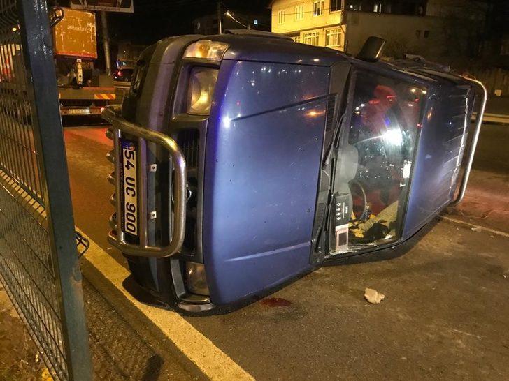 D100’de pikap ile otomobil çarpıştı: 1 hafif yaralı G3