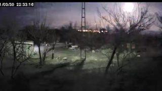 Kayseri'de gök taşı heyecanı: Işık hüzmesini görenler hayrete düştü