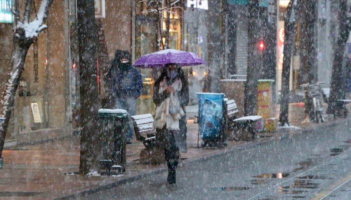 Meteoroloji'den çok sayıda il için kar ve yağmur uyarısı (31 Mart Çarşamba hava durumu)