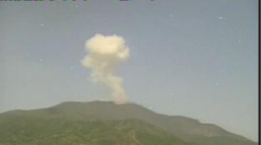 Japonya&rsquo;da Otake Yanardağı faaliyete ge&ccedil;ti