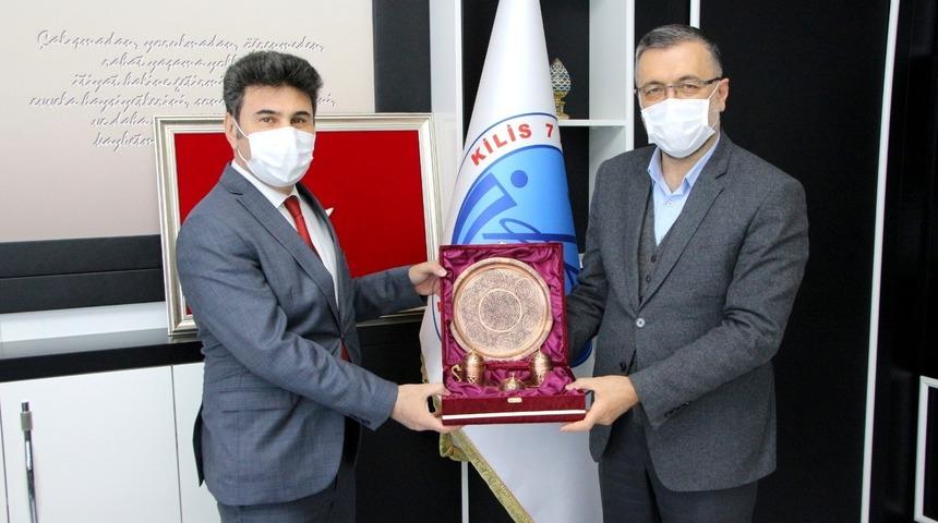 Rekt&ouml;r Karacoşkun&rsquo;a ziyaret