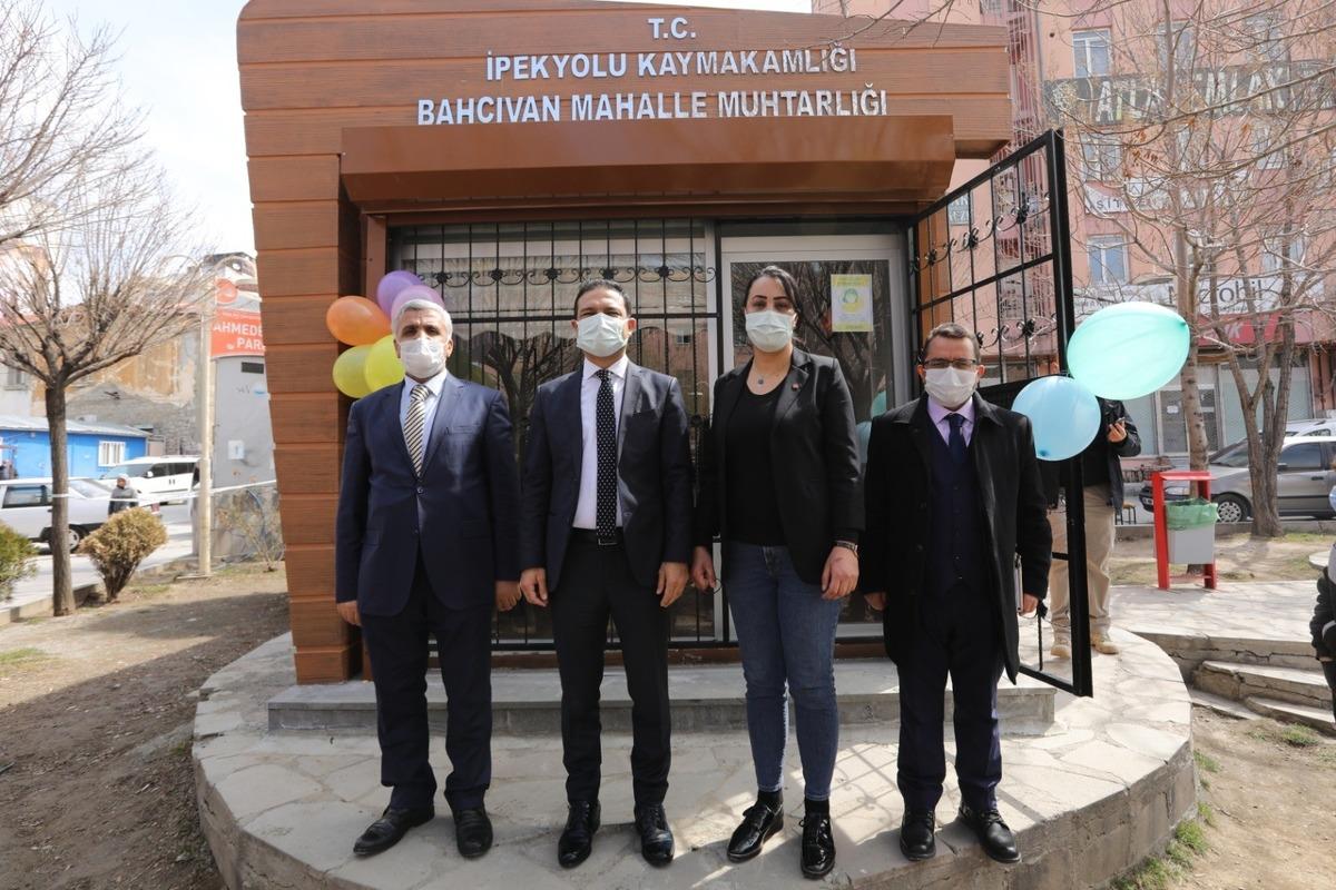 İpekyolu&rsquo;nda &lsquo;Muhtarlık Ofisi&rsquo; a&ccedil;ılışı