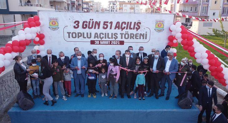Tarsus Belediyesinden bir günde 18 açılış G4