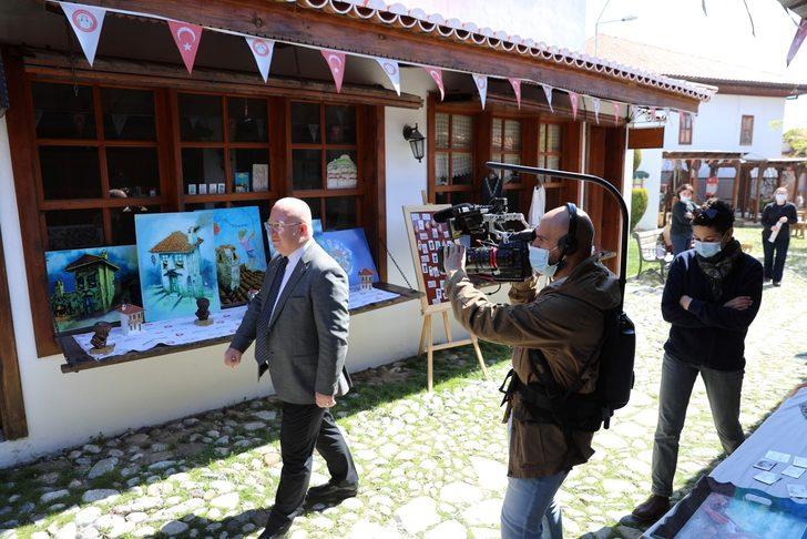 Tarihi Zahire Pazarı ve Türk Ebru Sanatı Fransız kanalında G4