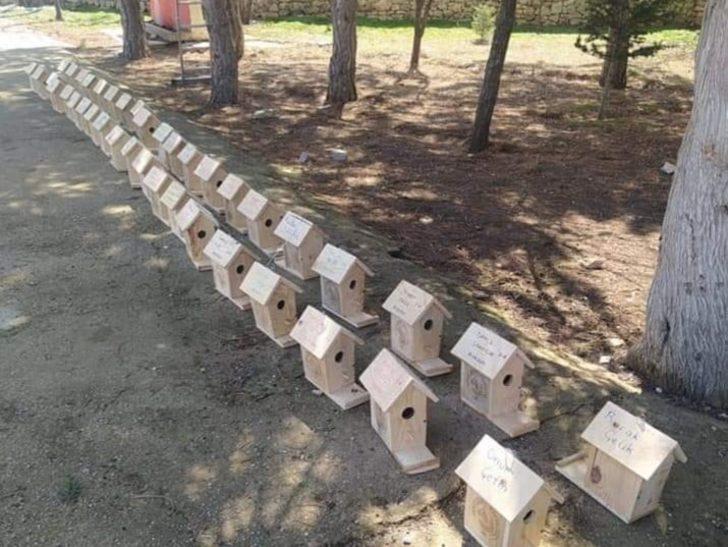Sevdiğin köyünde kuş evleri G2