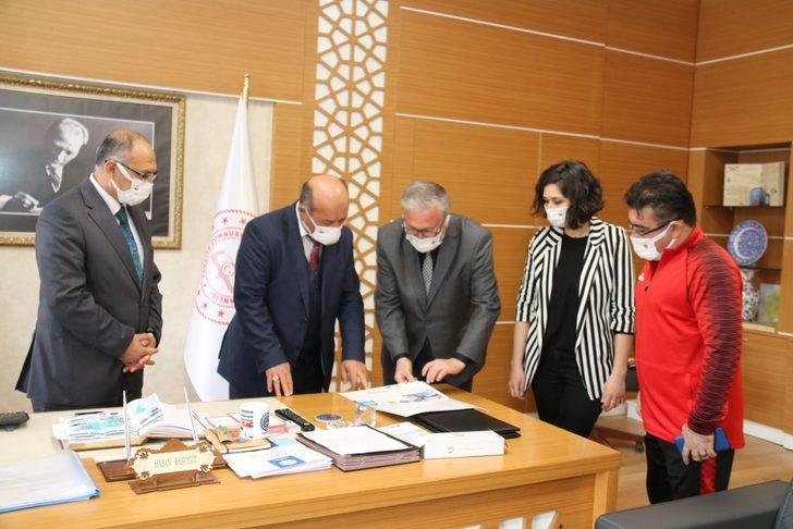 Müdür Başyiğit’e destek alan proje tanıtıldı G1