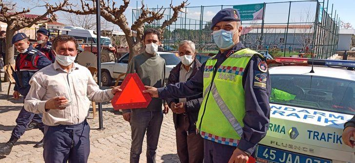 Gördes’te çiftçilere reflektör dağıtıldı G5