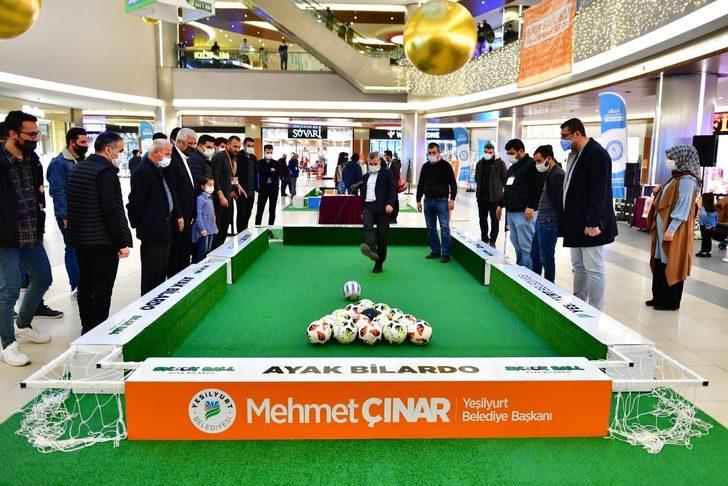 Yeşilyurt’ta ayak bilardosu etkinliği G1
