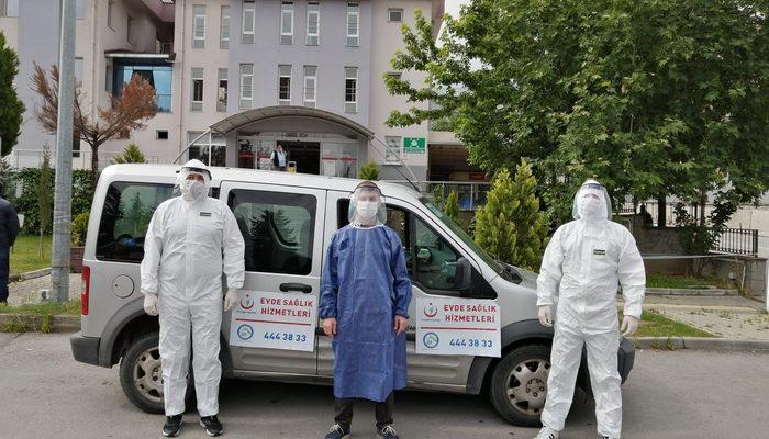 Evde sağlık hizmetleri pandemi sürecinde de sürüyor Bursa Haberleri