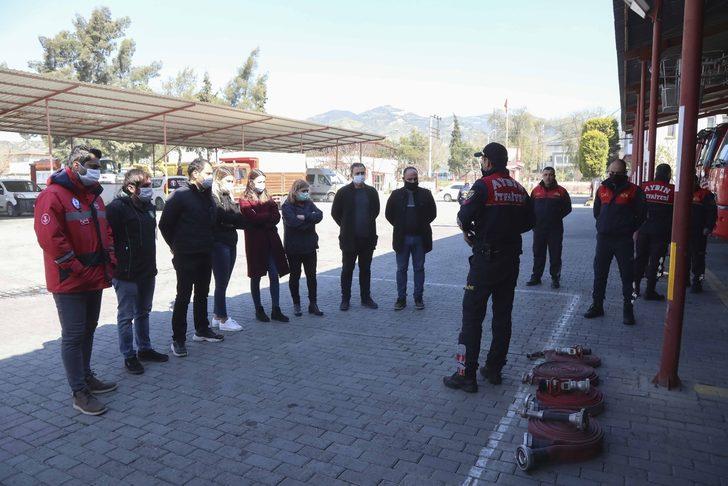 Büyükşehir İtfaiyesi, Efeler Belediyesi Arama Kurtarma ekibine eğitim verdi G2