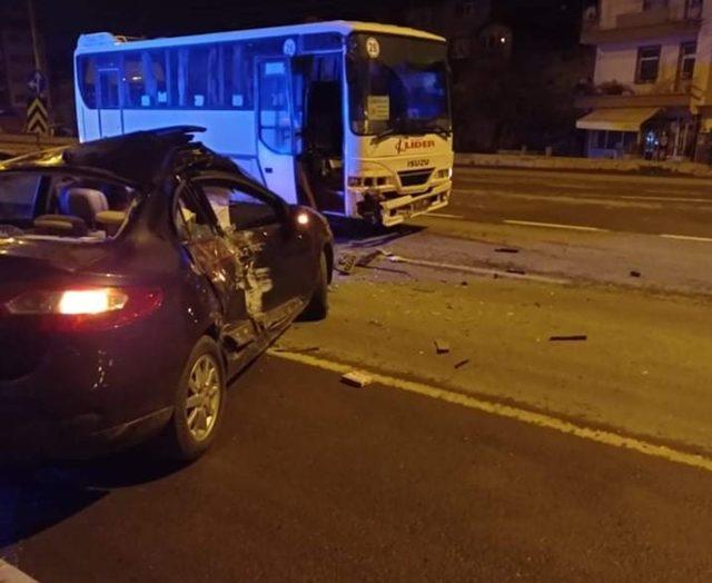 Tavşanlı’da trafik kazası: 1 yaralı