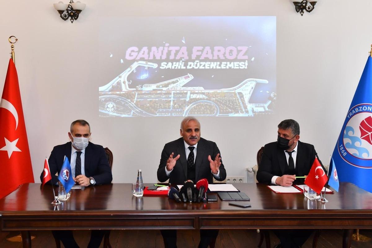 Trabzon&rsquo;un &ccedil;ehresini değiştirecek Ganita-Faroz Projesi i&ccedil;in imzalar atıldı