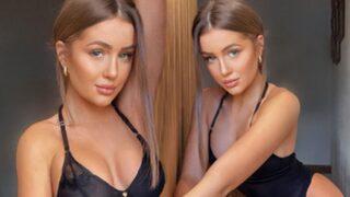 Love Island'ın Georgia Steel'i dantelli iç çamaşırlarıyla göz kamaştırdı