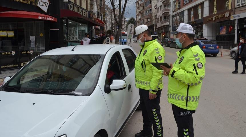 Merzifon&rsquo;da trafik kazaları azaldı