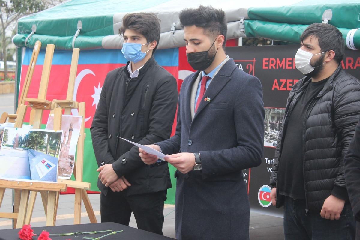Ermenilerin 1918 yılında katlettiği Azerbaycan T&uuml;rkleri Giresun&rsquo;da anıldı