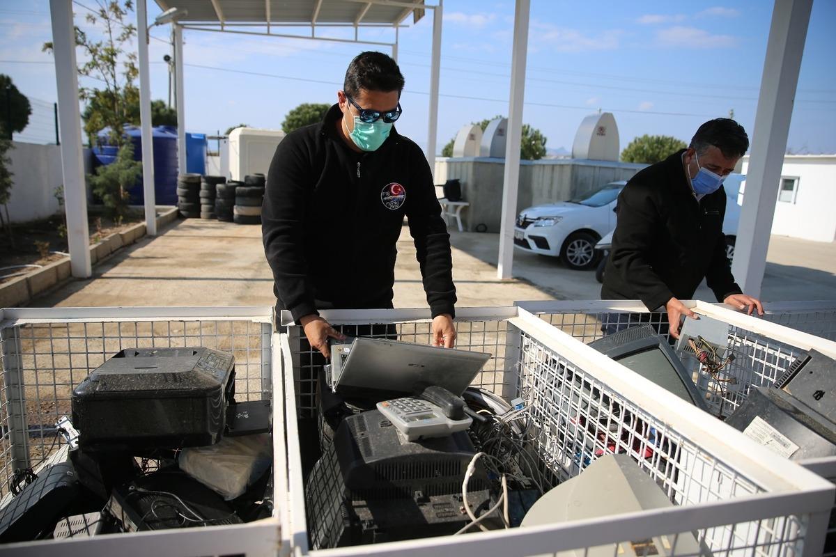 Bodrum&rsquo;da 850 ton atık geri d&ouml;n&uuml;ş&uuml;me kazandırıldı