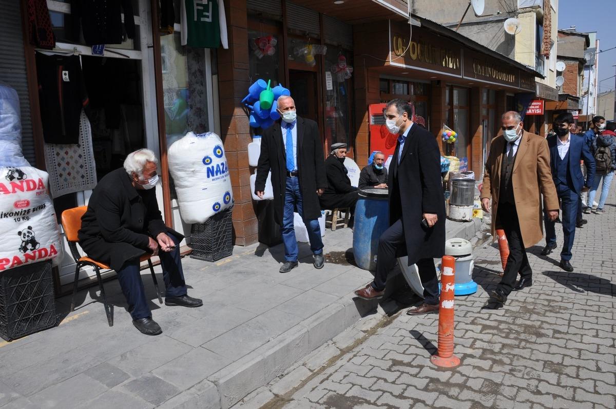 Oda başkanlarından esnaf ziyareti