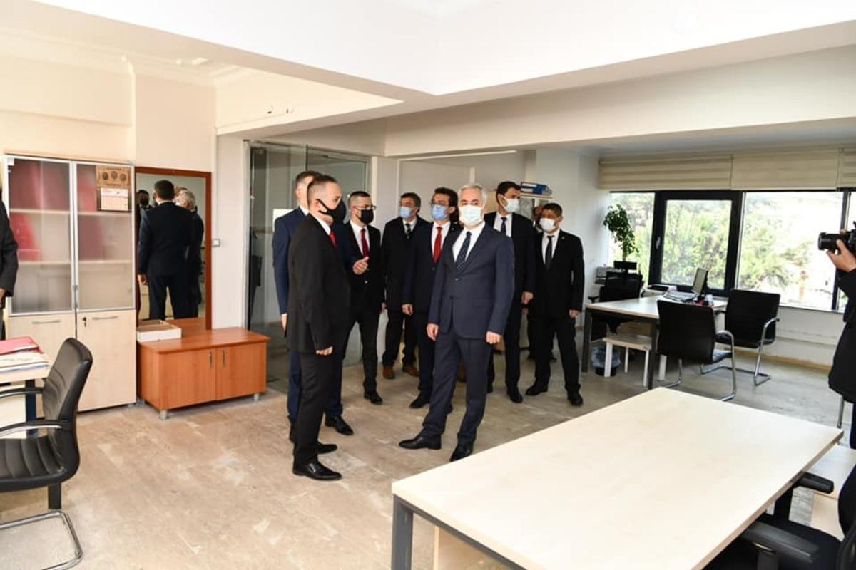 Isparta Denetimli Serbestlik M&uuml;d&uuml;rl&uuml;ğ&uuml; yeni binasında