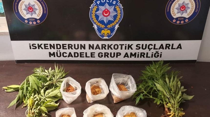 İskenderun&rsquo;da uyuşturucu operasyonu