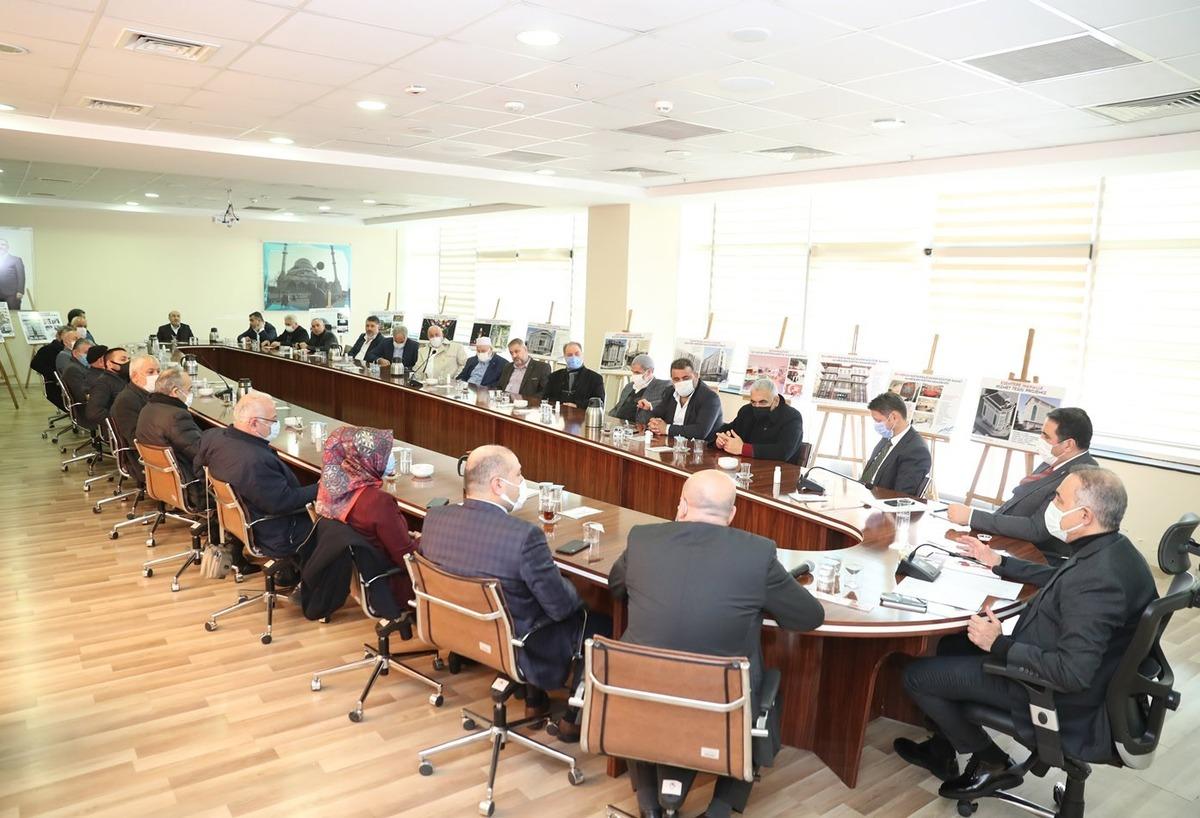 Başkan Dursun STK ve kanaat &ouml;nderleriyle bir arada