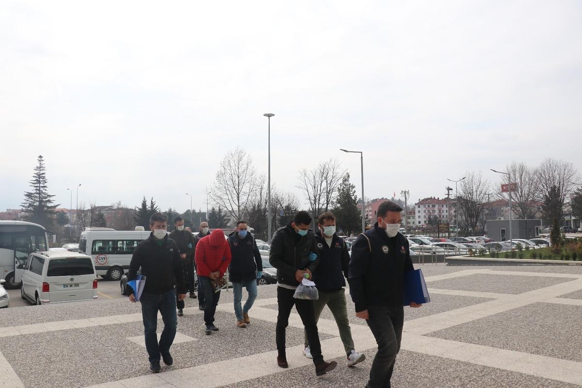 Bolu&rsquo;da FET&Ouml; ş&uuml;phelisi 6 kişi adliyeye sevk edildi