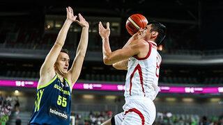 Milli oyuncu Ersan İlyasova'yı taşıyan uçak kuş sürüsüne çarptı